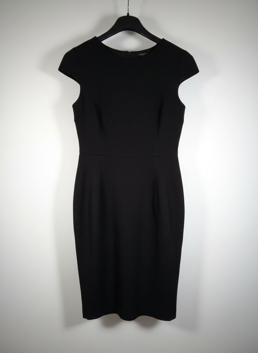 Robe  midi noire zara