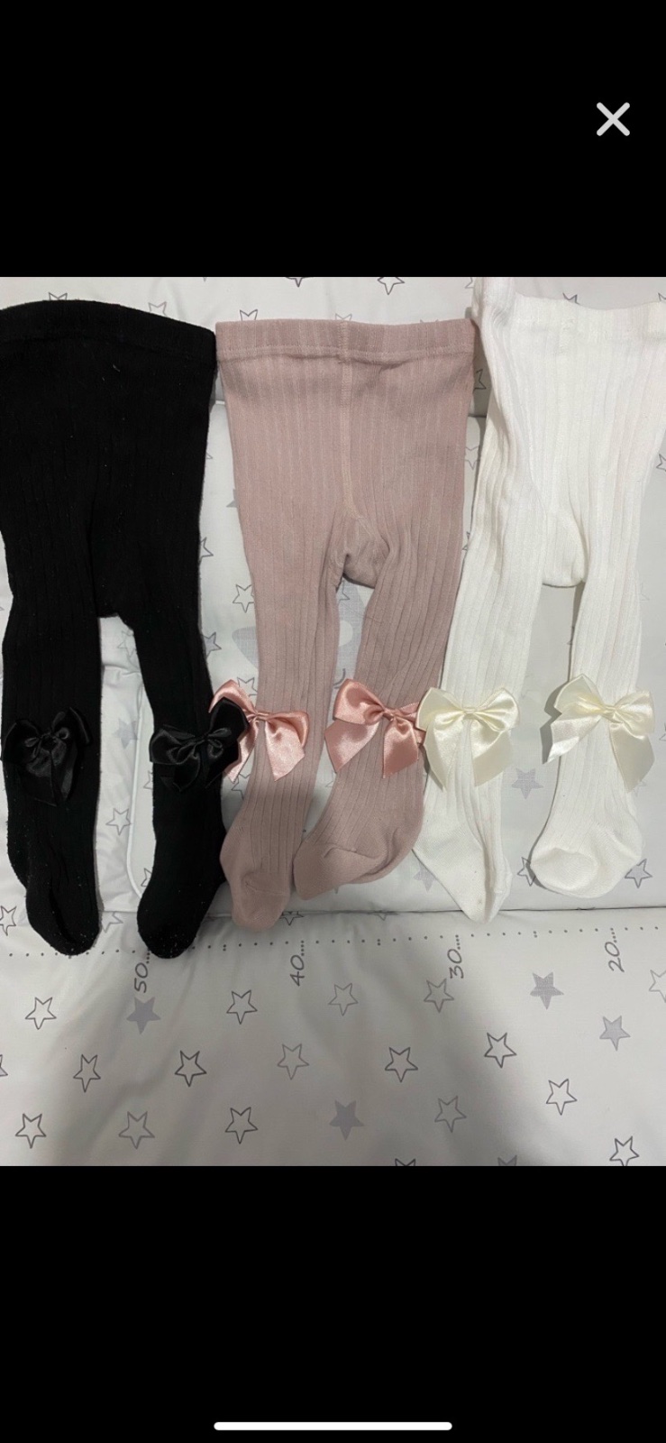 Lot de 3 collants pour bebe ylabsou 6/9 jdod men shein lel 3id profiter