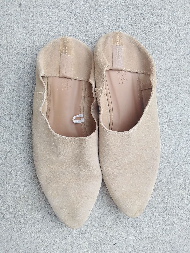 quilted flat mules zara