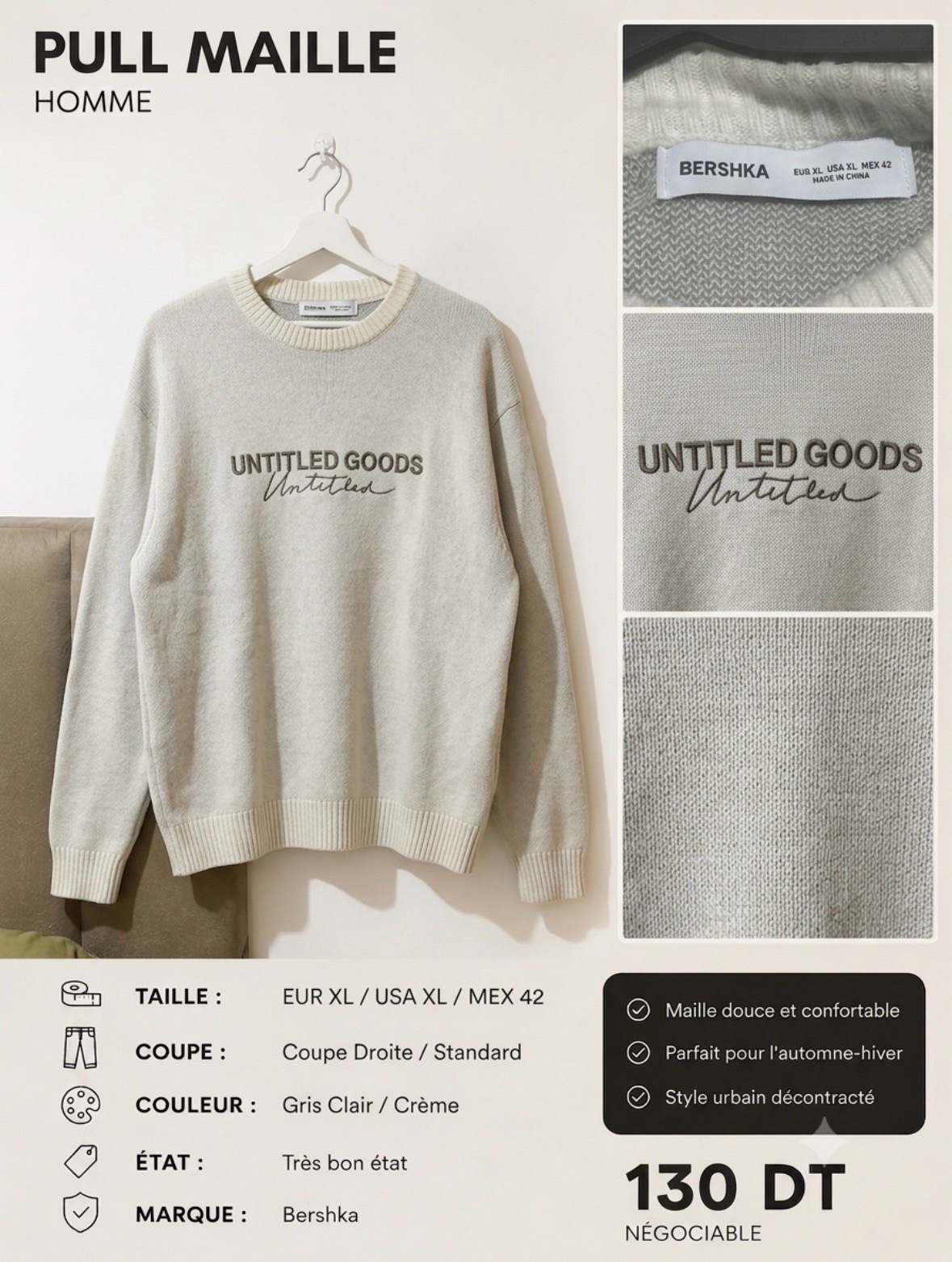 Bershka taille xl