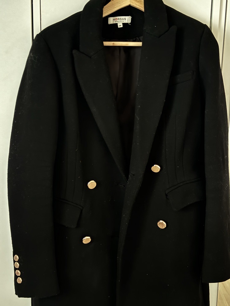 Manteau Noir Morgan