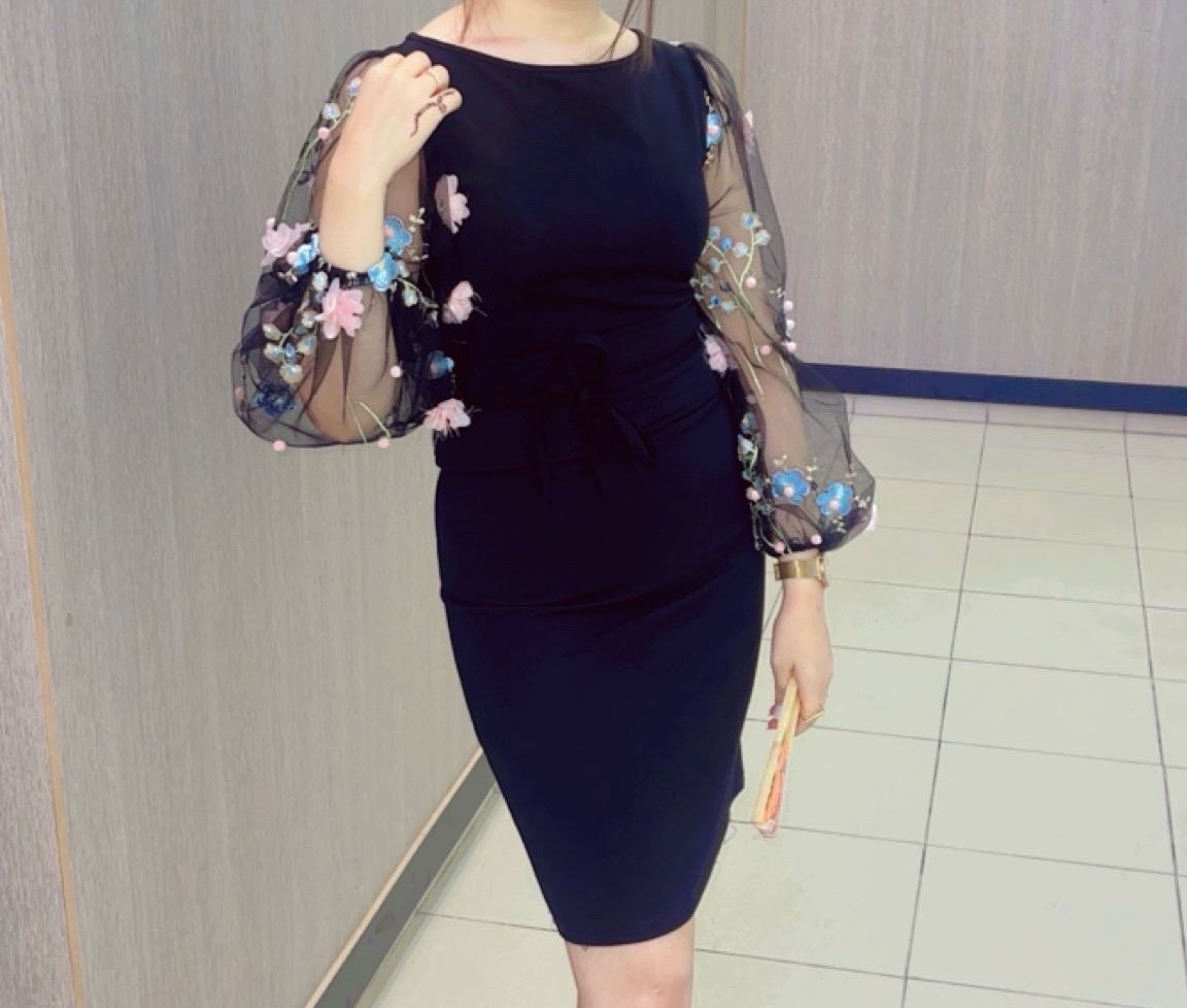 Robe noir 💐🌺🌹🌸🌸💐💐🌺🌹