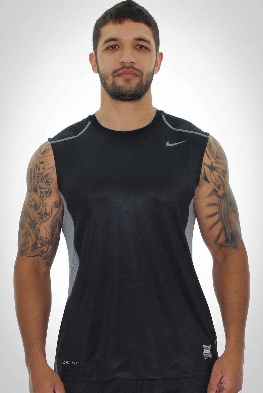 Nike Pro Combat Hypercool 2.0 Fitted Men's Tank Top Black Size L