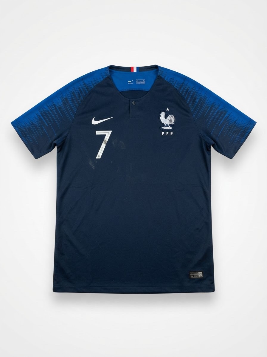 2018-19 France Home Shirt Griezmann #7