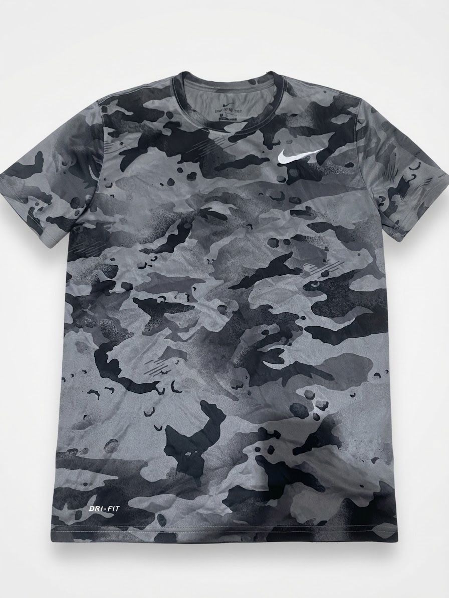 Nike Performance Pre-owned Print T-shirt - grey