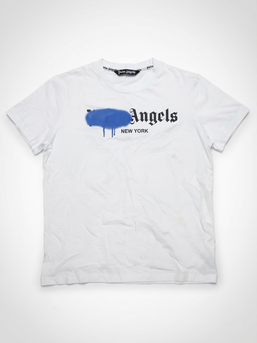 Palm Angels New York Sprayed Logo T-Shirt
