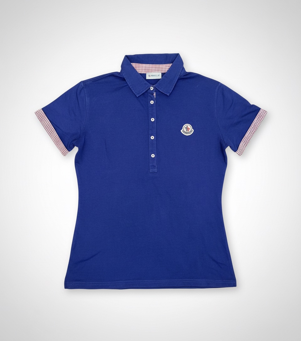 Polo T-shirt Moncler bleu marine 💙