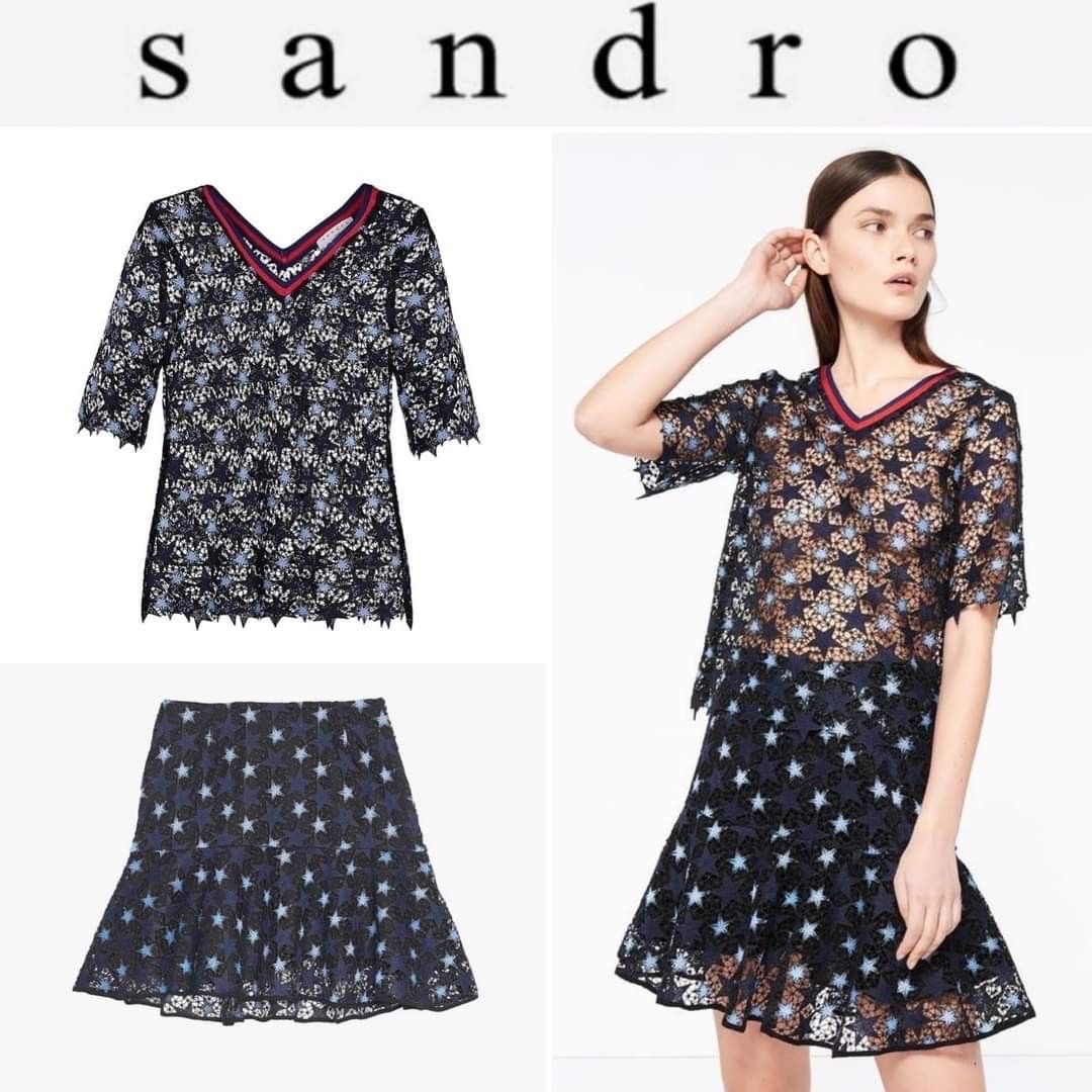 Pull SANDRO Paris jamais porté ❤️💙