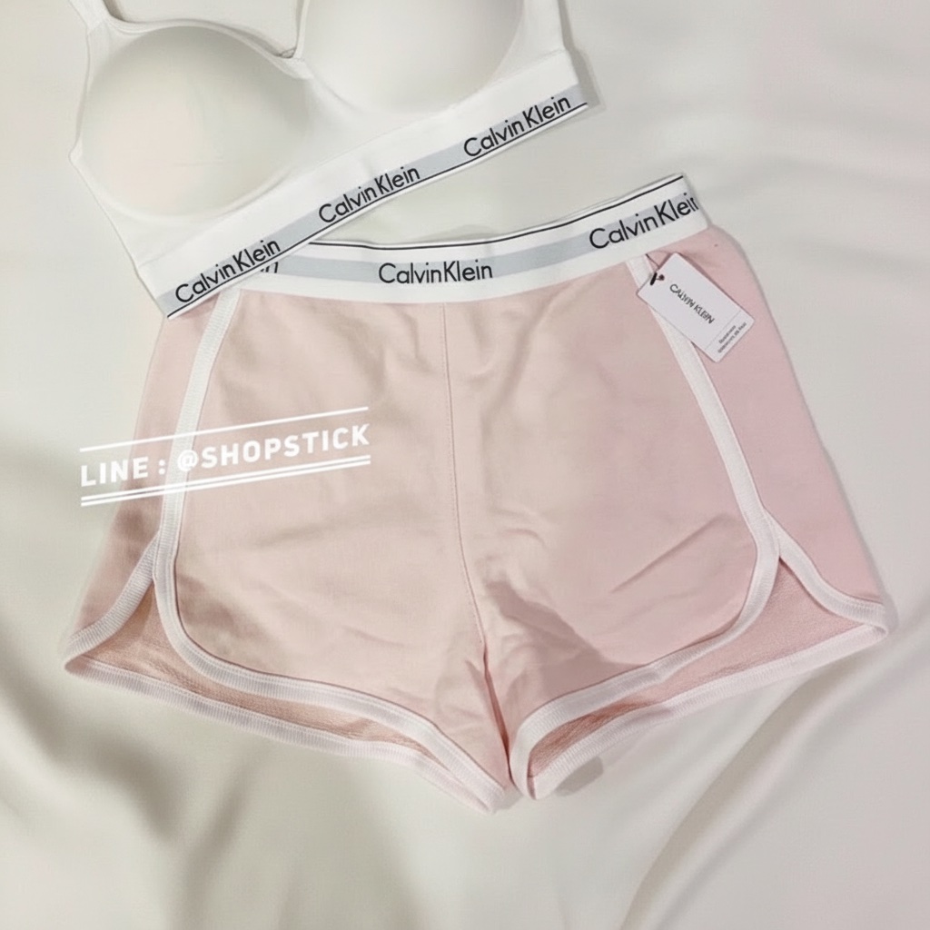 Shorts Calvin Klein rose 🌸