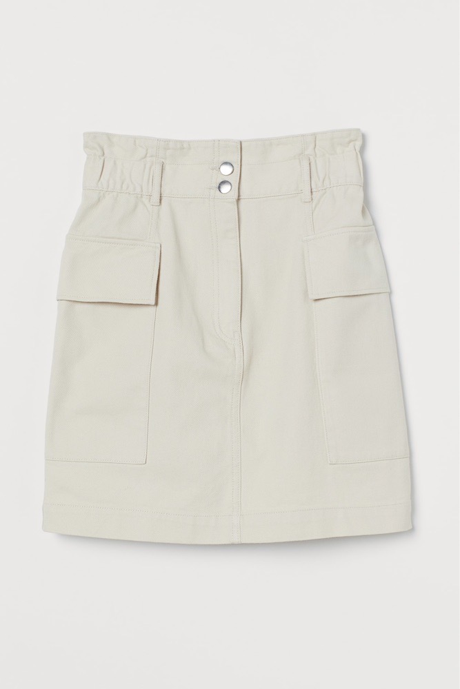 Jupe cargo H&M saharienne