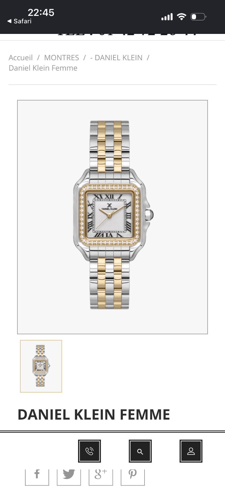 Montre Daniel Klein