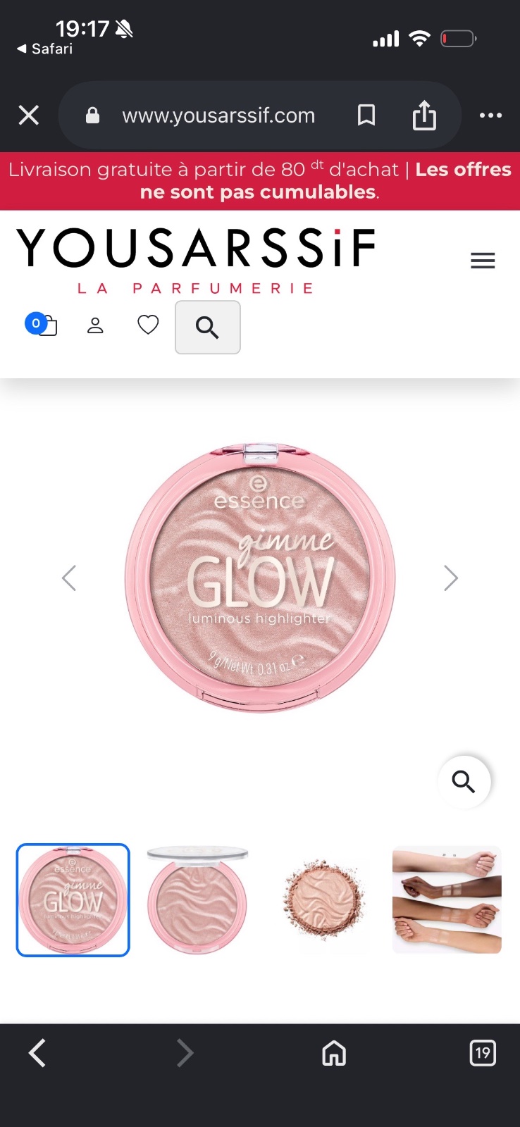 Highlighter essence