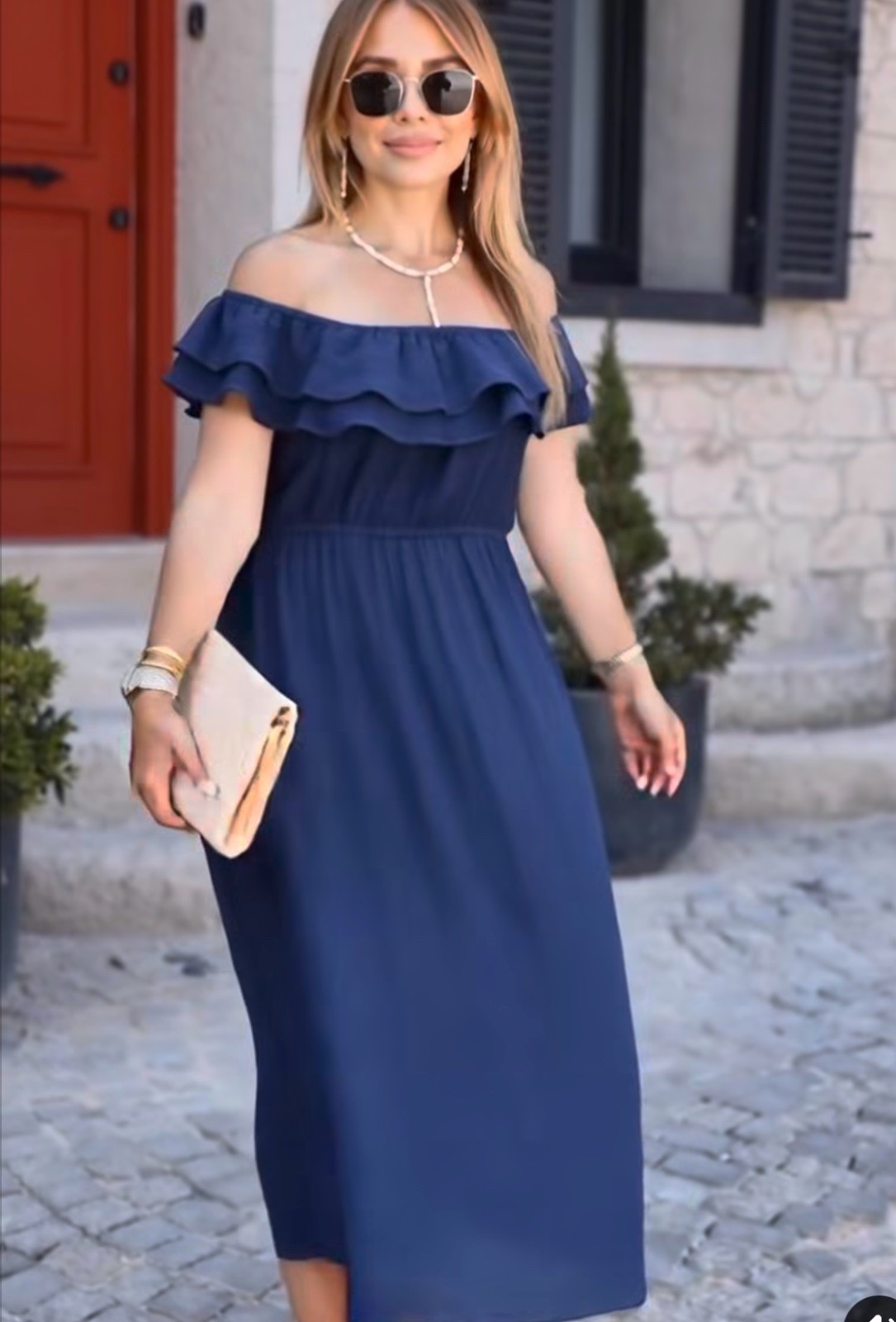 Robe bleu