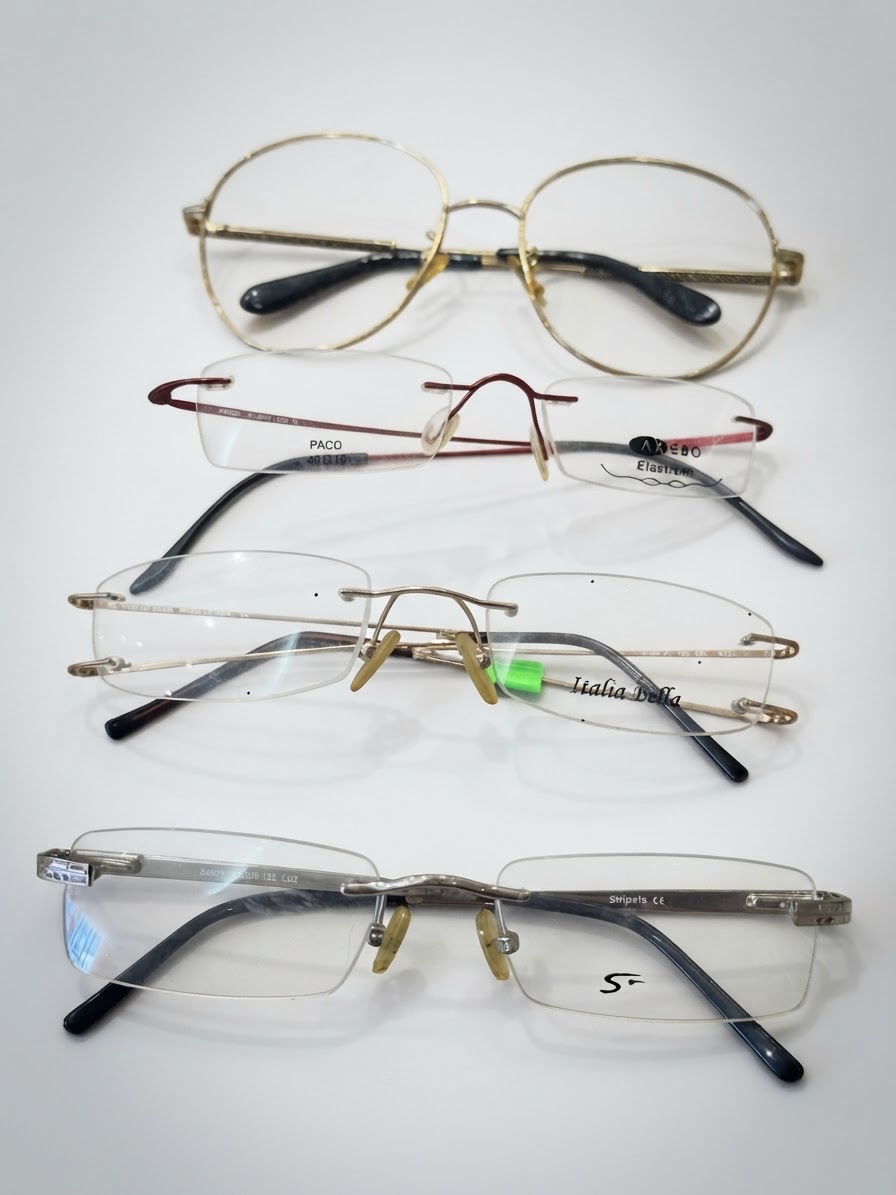 Lot de 4 lunettes