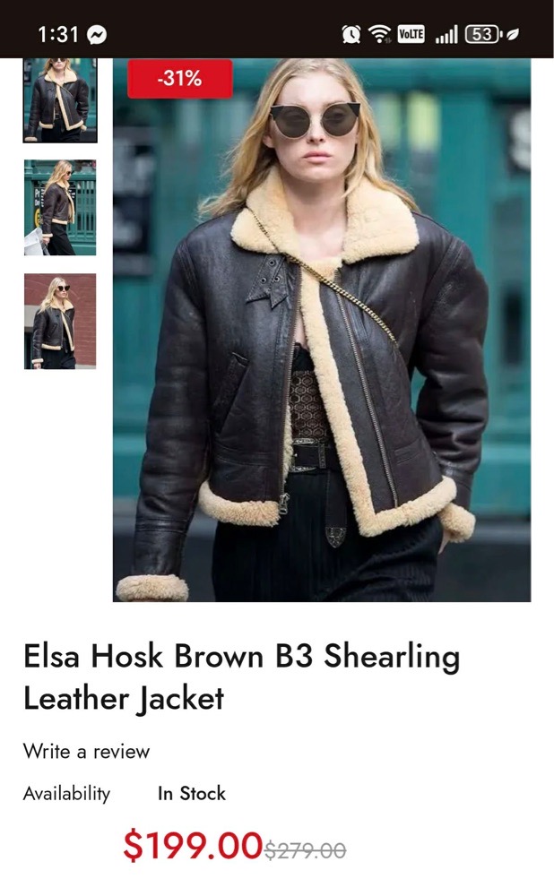 Blouson cuir Aigle