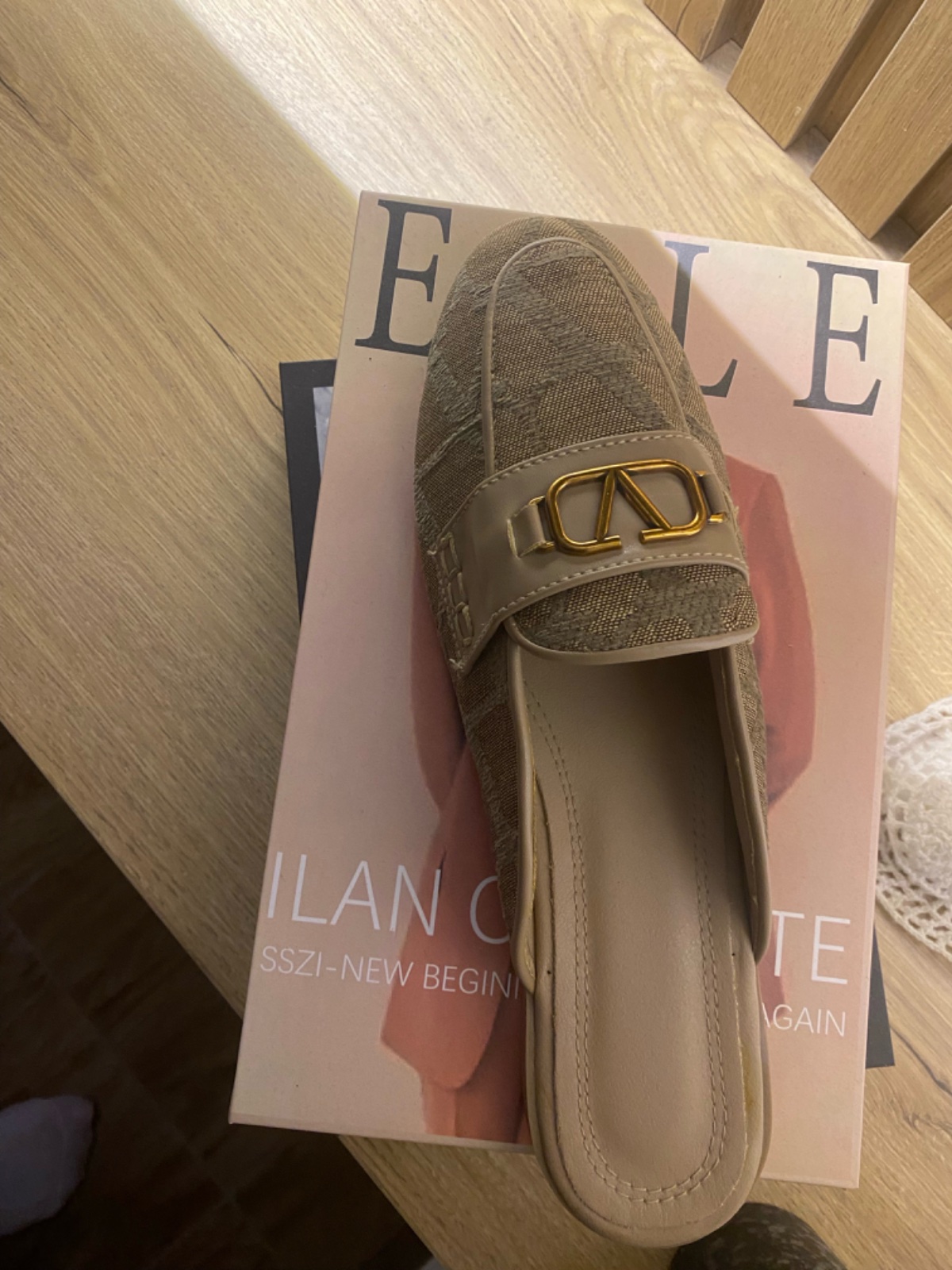 Mule Beige valentino