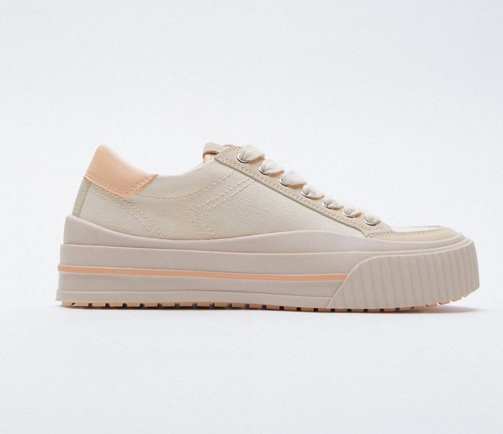 Baskets zara  état neuf très confortable 