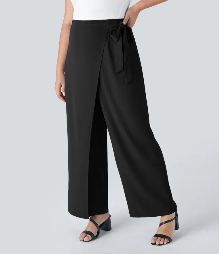 Pantalon portefeuille fluide 