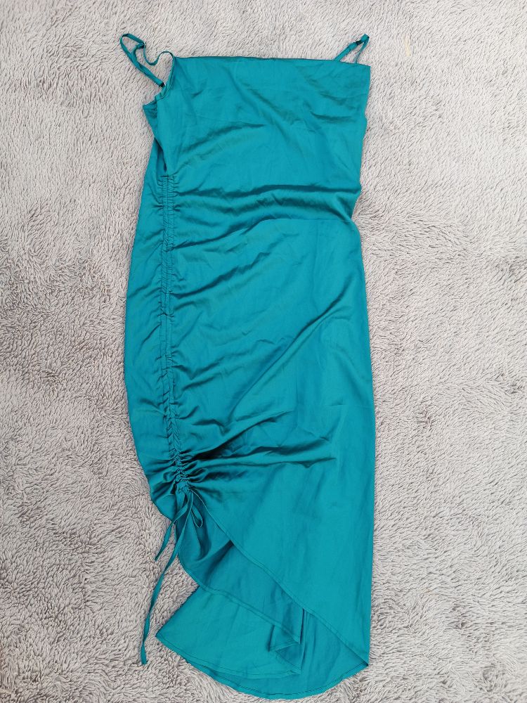 Robe shein satin de soie yessir 5fifa 