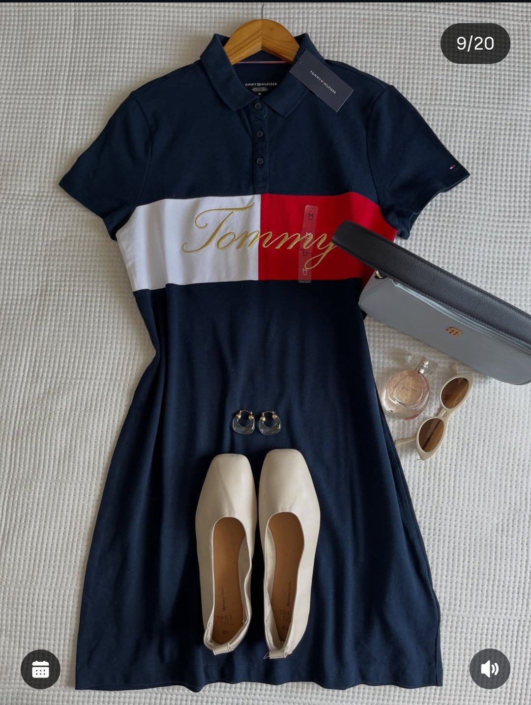 Robe Polo Tommy Hilfiger authentique disponible état neuf 