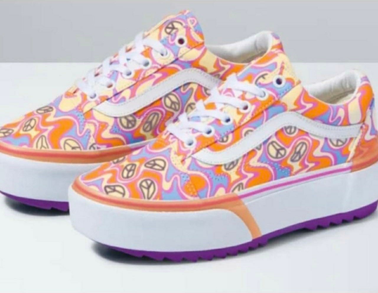 Vans Old Skool Stacked UV Ink Peace