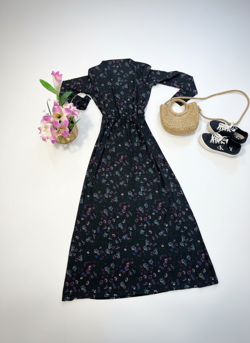 Robe fleurrie