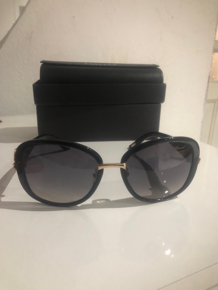 Lunettes de soleil femme Chopard SCH186S[TEXTE_MODÉRÉ]Noir