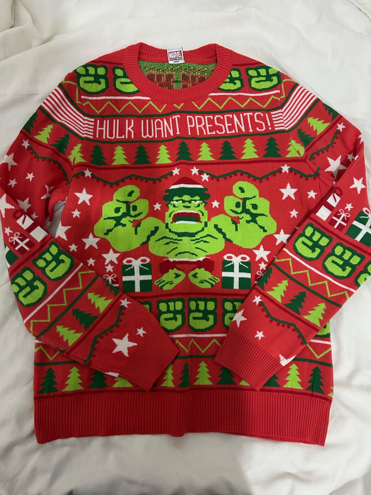 Pull Marvel Hulk original 🎄