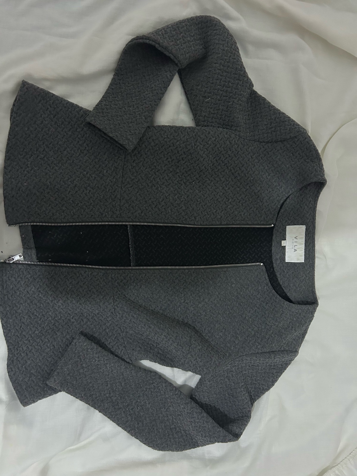 Gilet gris 