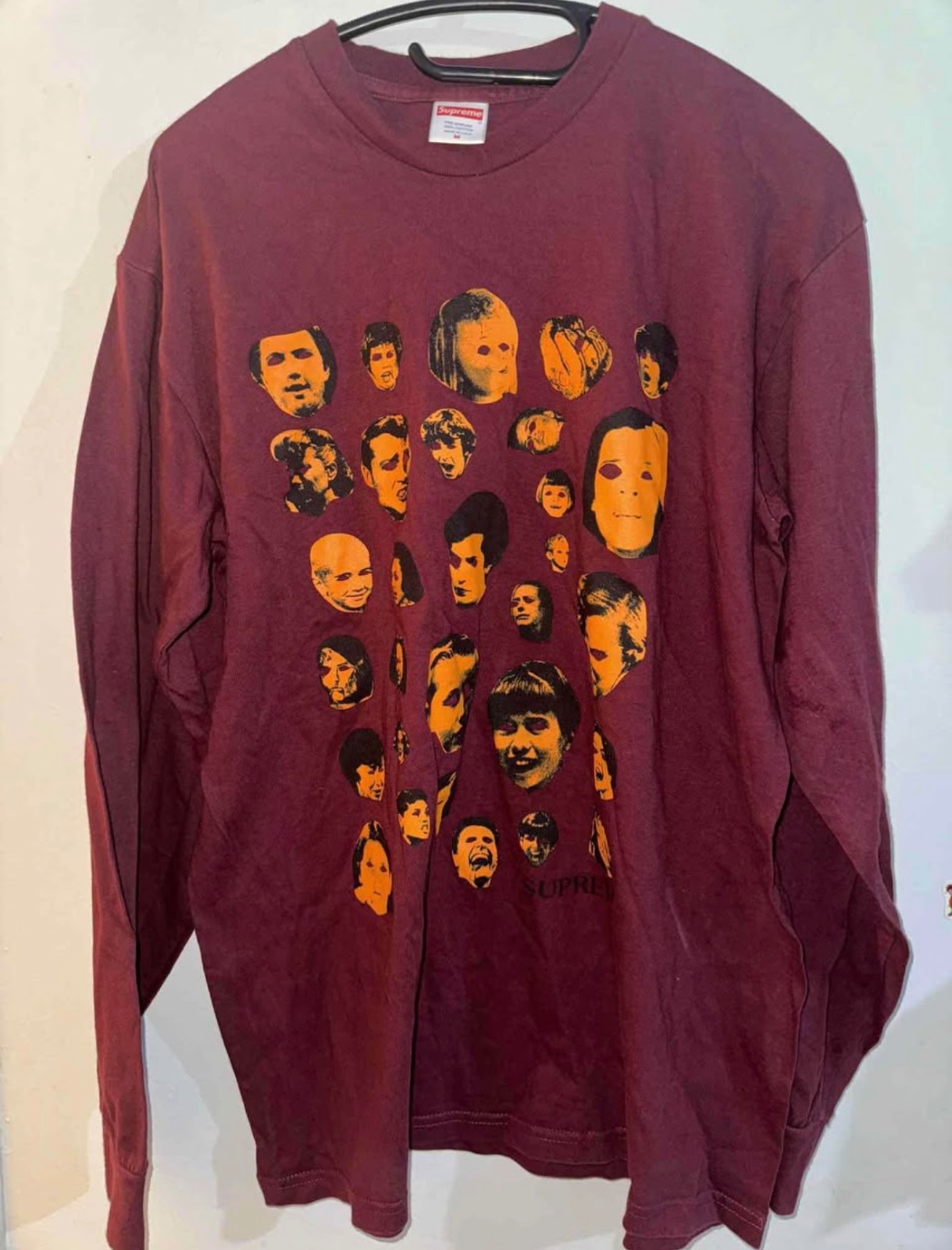 T-shirt Supreme Faces L/S