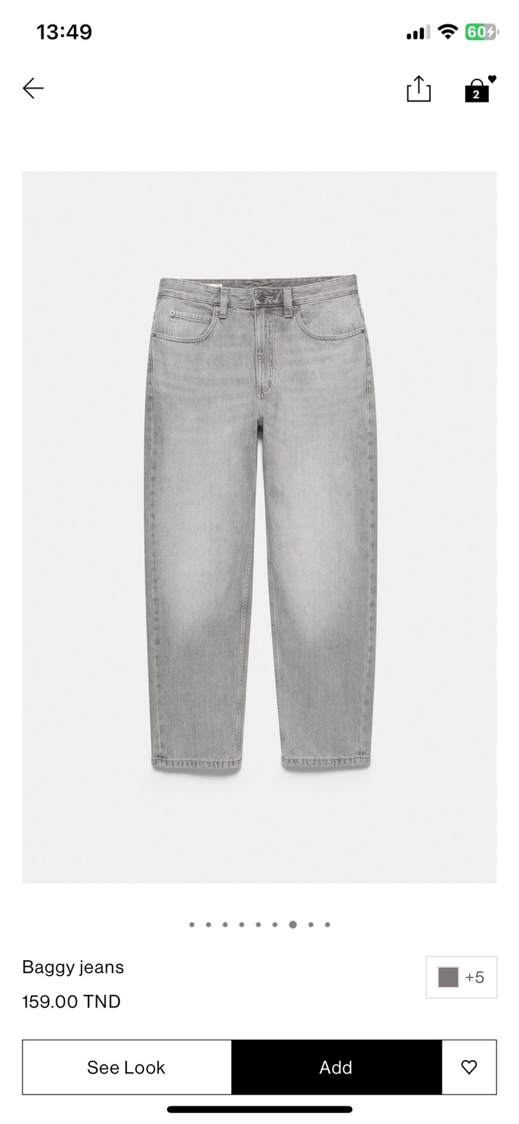 Jean baggy fit 38