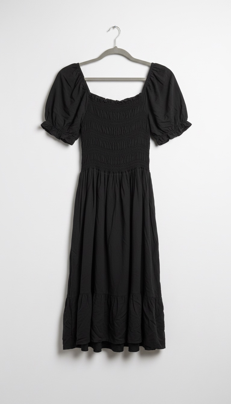 Robe noir d'été
