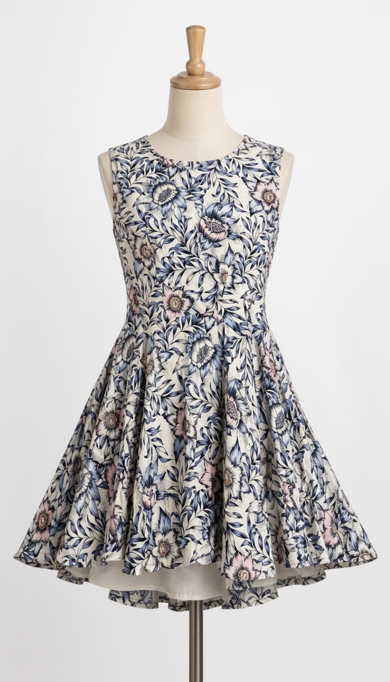Robe fleurie d'été