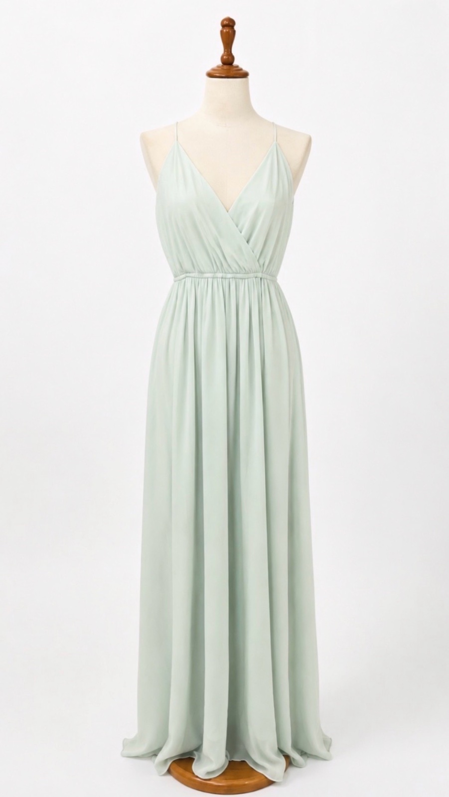 Robe verte d'été 