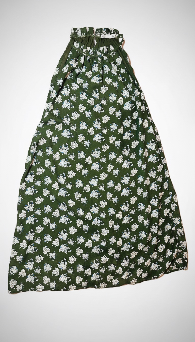 Robe verte d'été