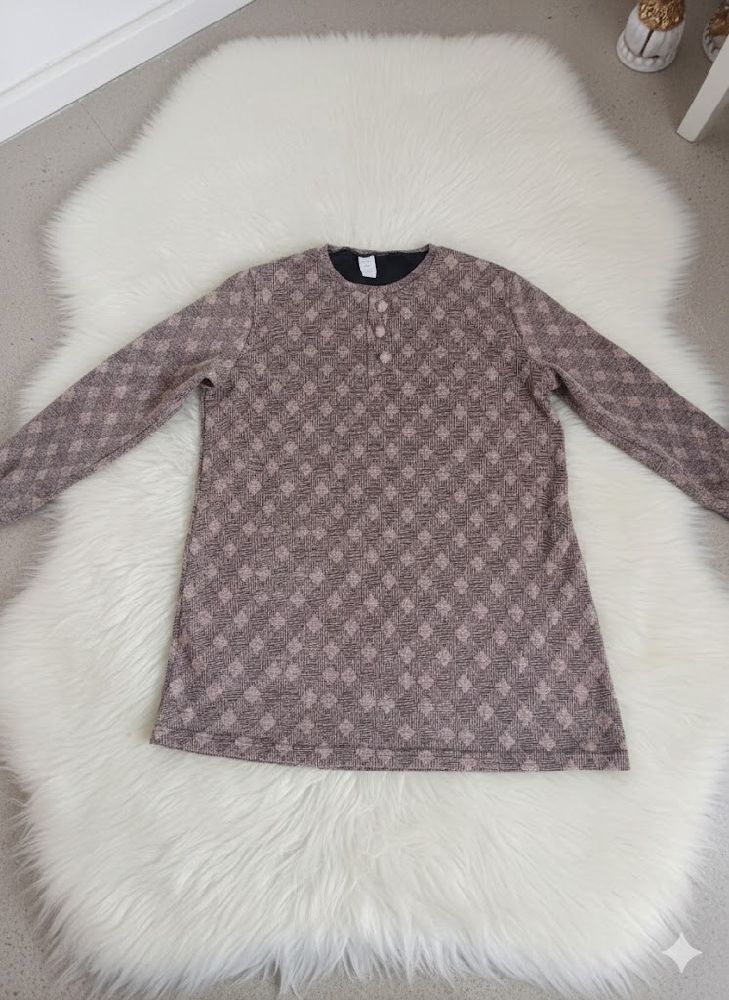 Jogging rose -grège 100%cotton