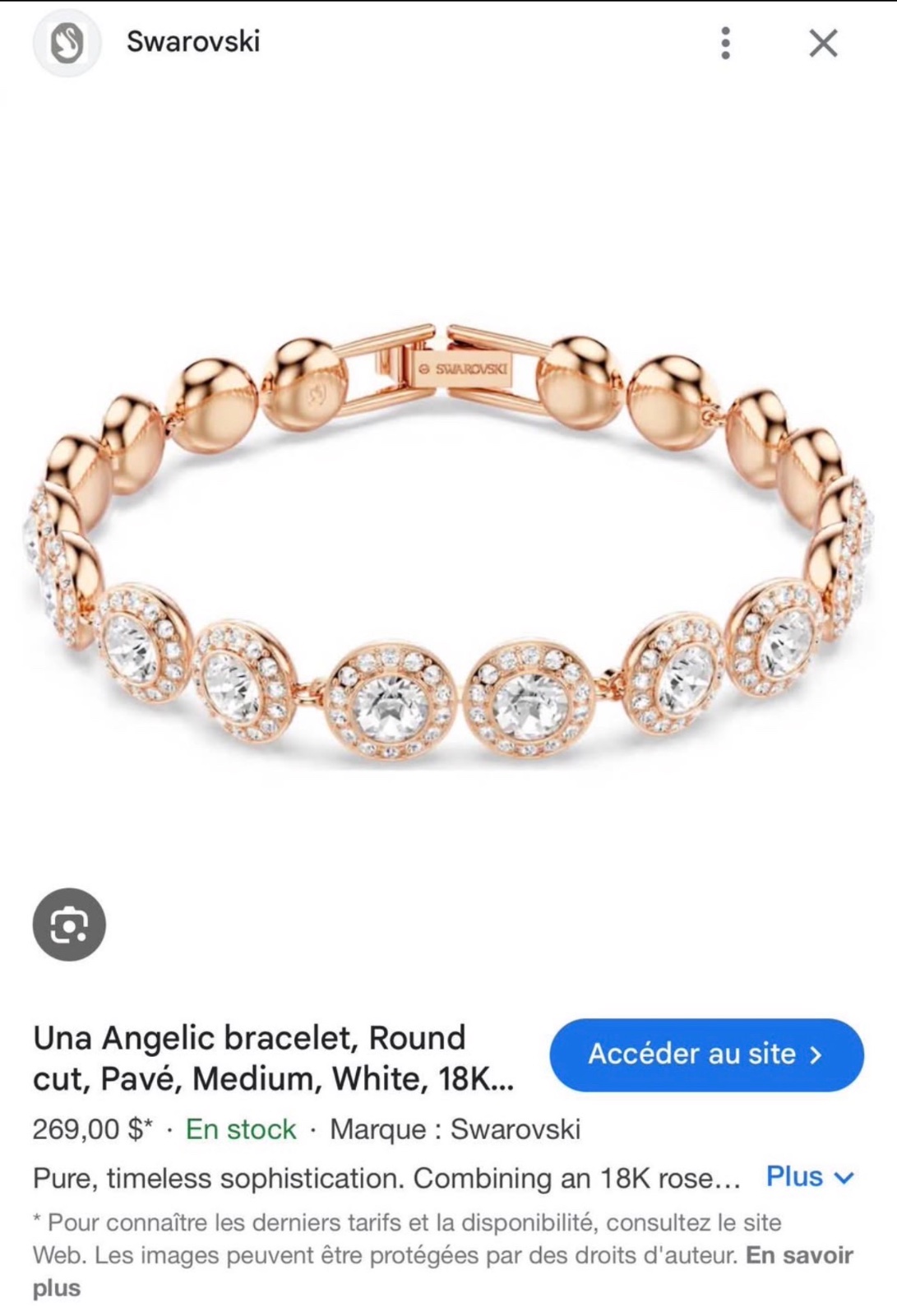 Les deux ,Mantre armani et braclet swarovski 