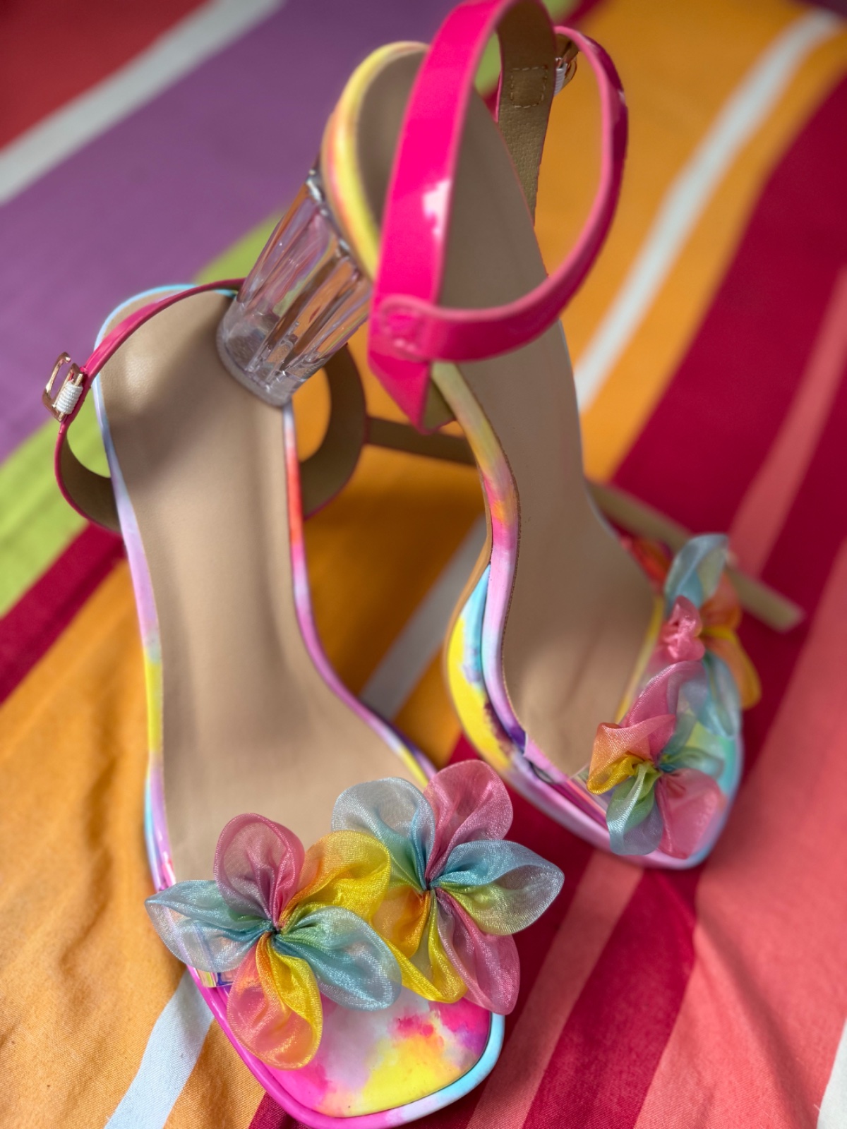 Sandales fleuri 