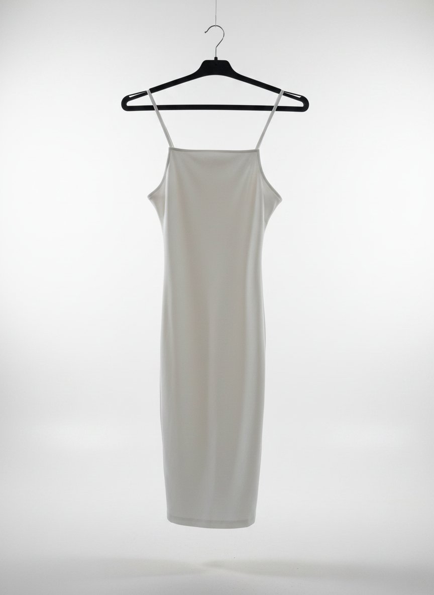 Robe blanche simple