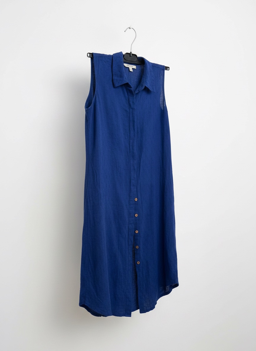 Robe bleu simple