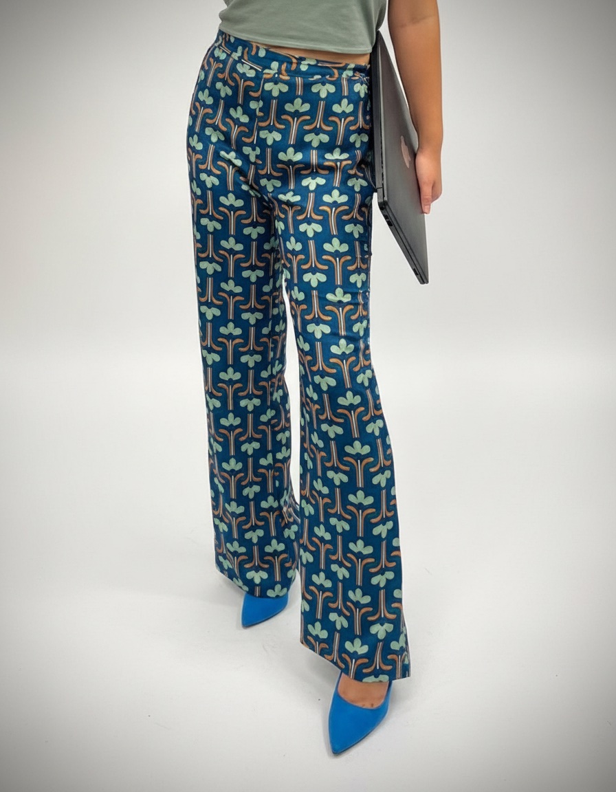Pantalon satin 