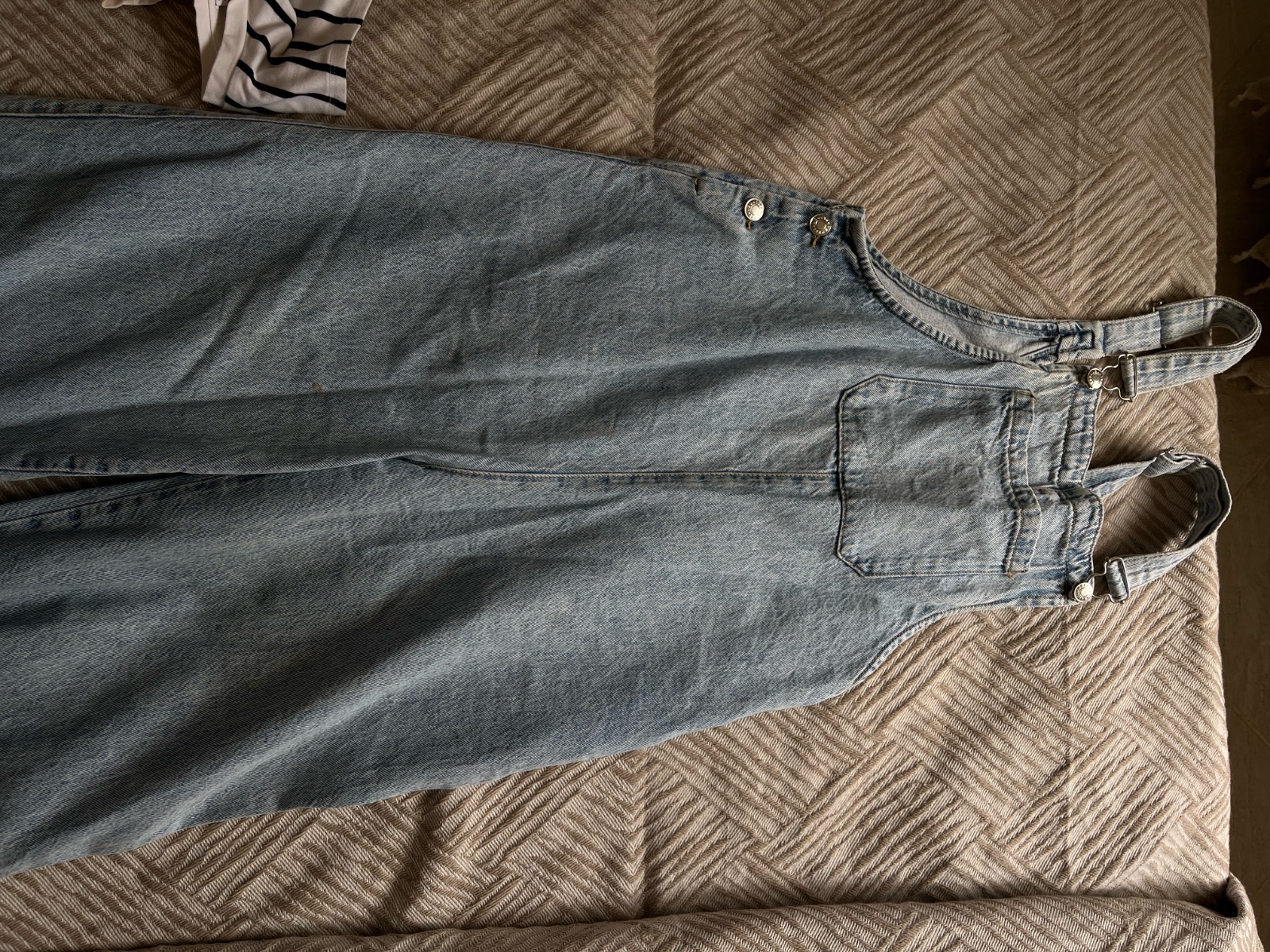 Salopette denim Mango