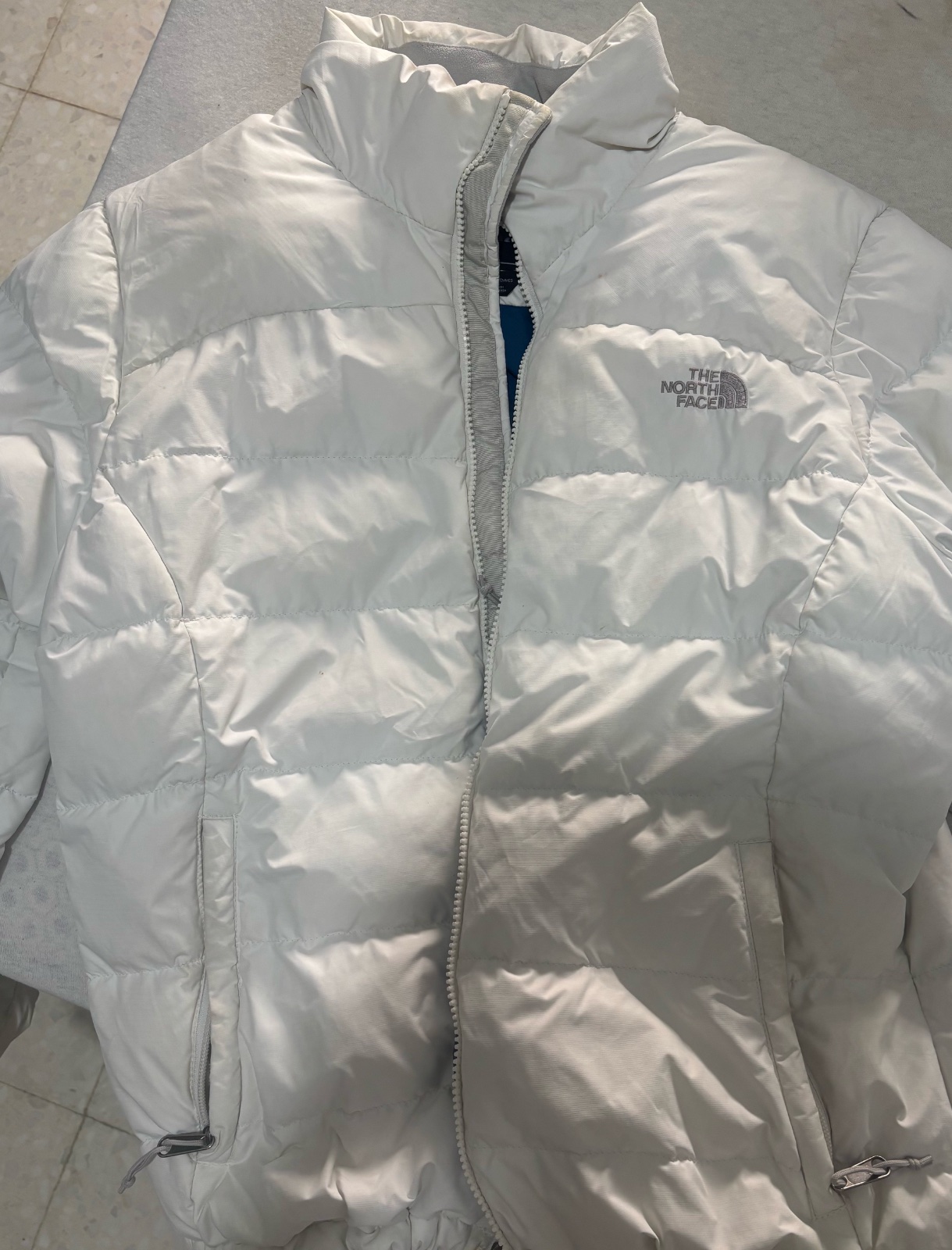 Manteau North Face blanc