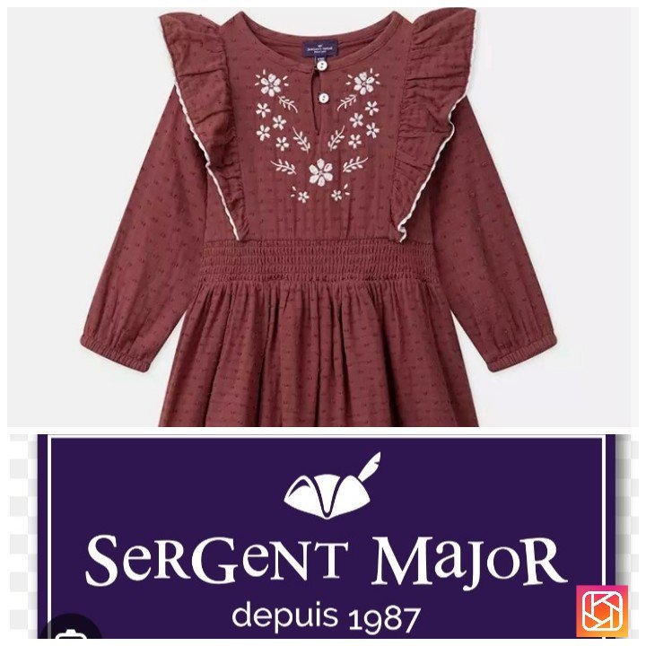 Une belle robe sergent major 5 ans peu portée 