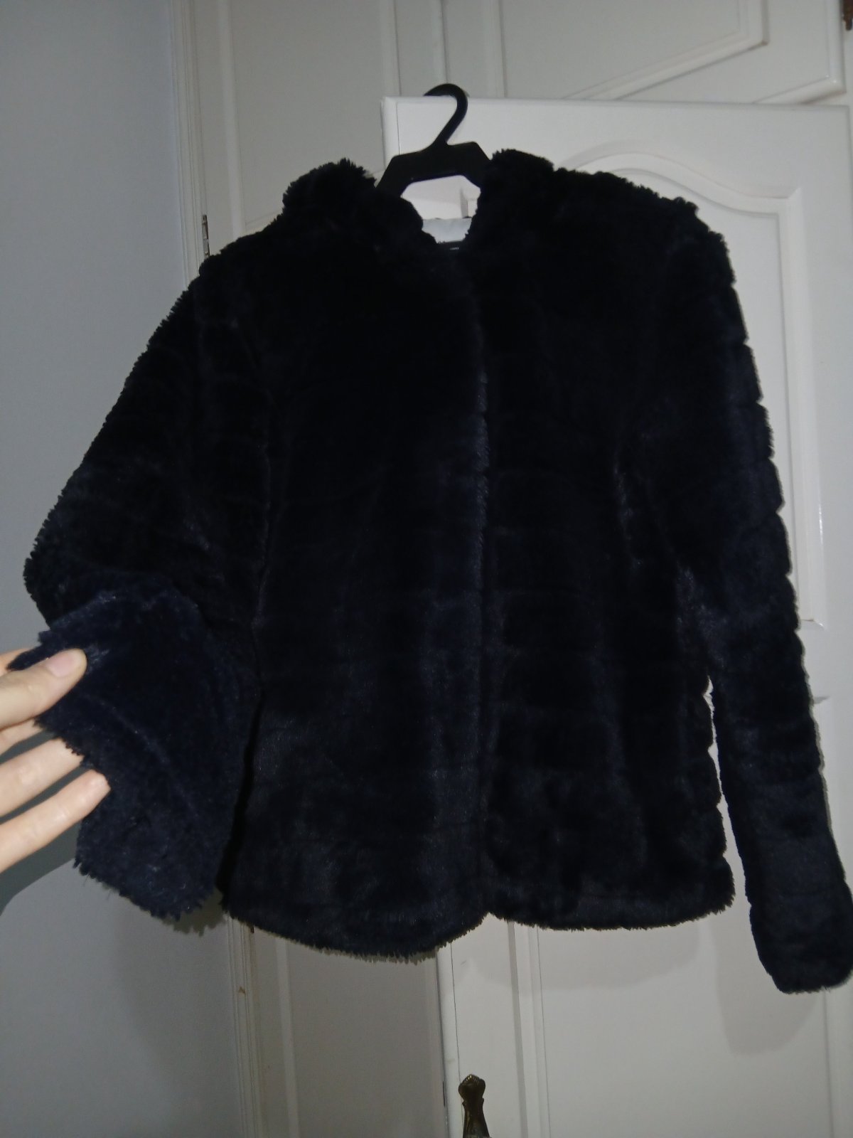 Jacket faux fur  