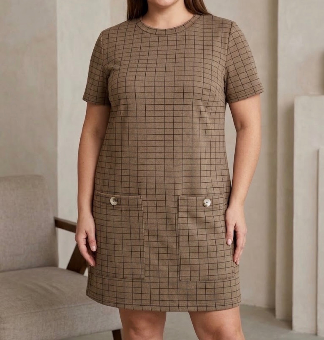 Zara robe malbousa 2 fois kahaw