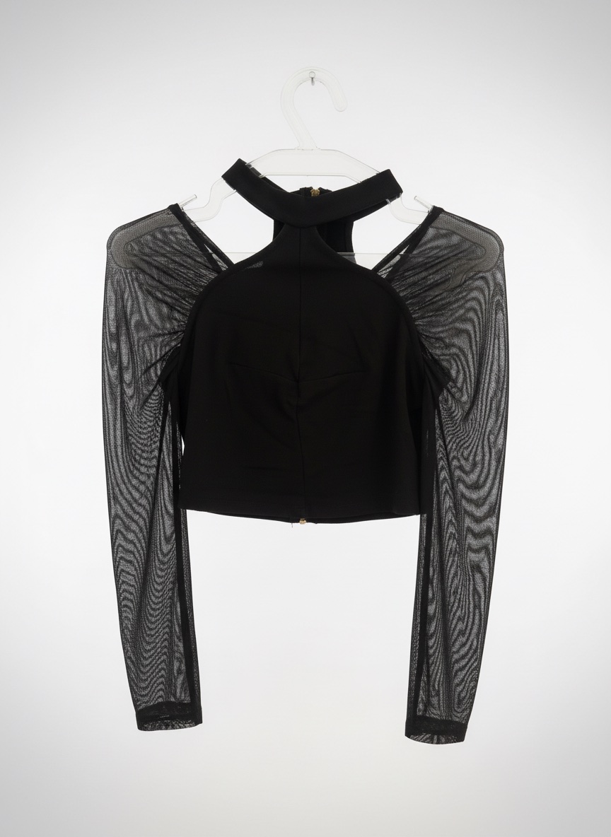 Deux tops noir xs