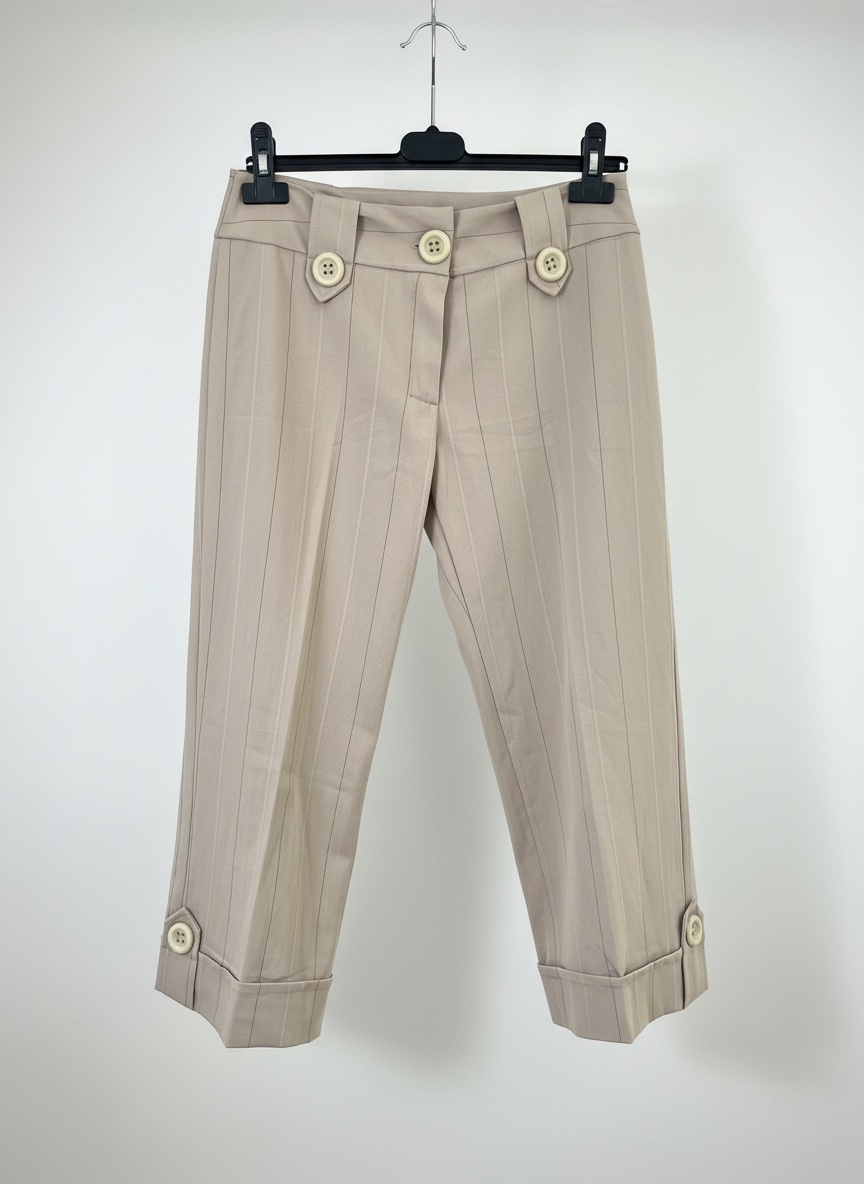 Capri pants en beige 