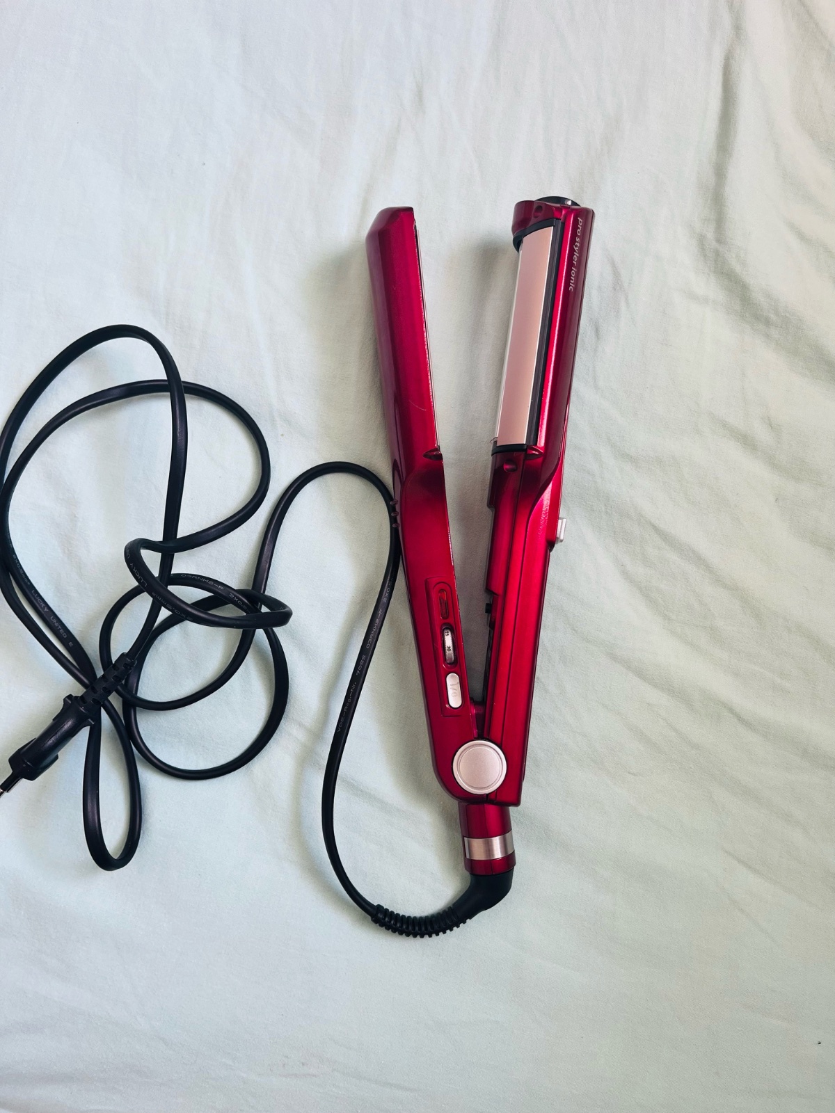 Plaque et boucleur babyliss pro