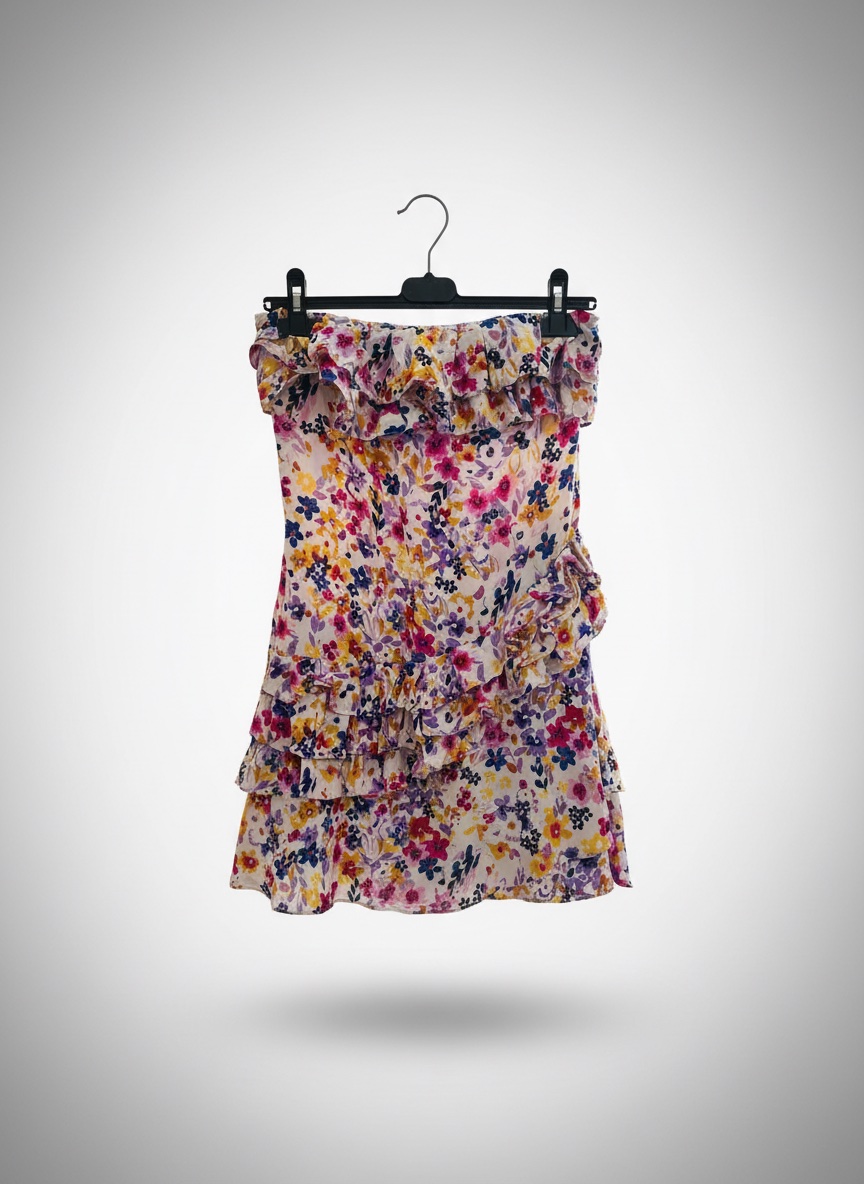Mini floral dress marque guess 